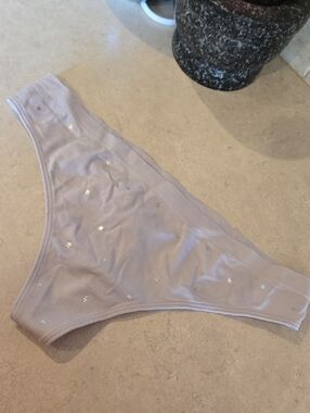 Silver Star Thong Panty